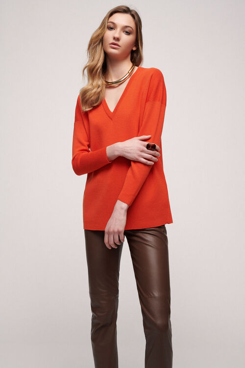 Luisa Spagnoli Mutabile - Pullover in lana Consegna Veloce