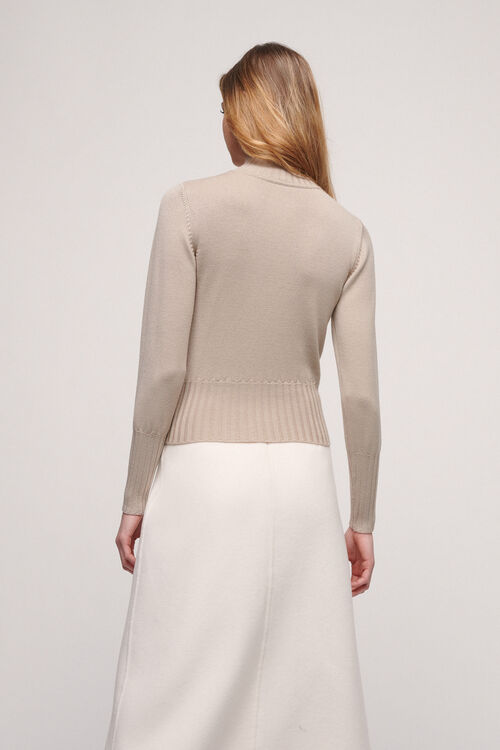 Luisa Spagnoli Maltosio - Pullover in lana In Vendita