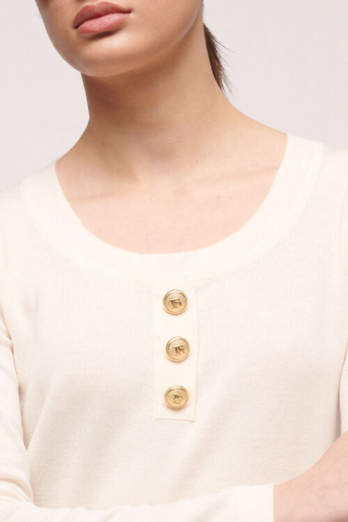 Luisa Spagnoli Mansueta - Pullover elegante Saldi Di Fabbrica