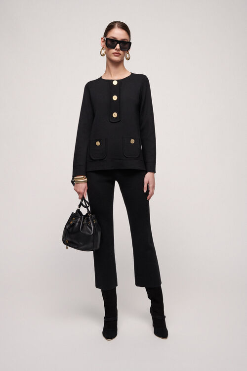 Luisa Spagnoli Milvana - Pullover in lana In Linea