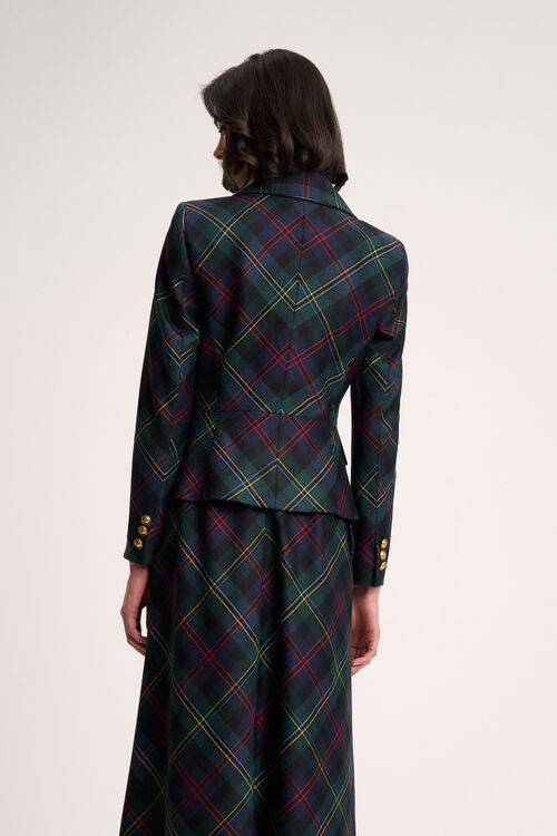 Luisa Spagnoli Soluzione - Blazer tartan Pezzi Unici