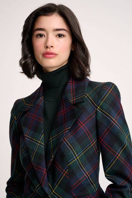 Luisa Spagnoli Soluzione - Blazer tartan Pezzi Unici