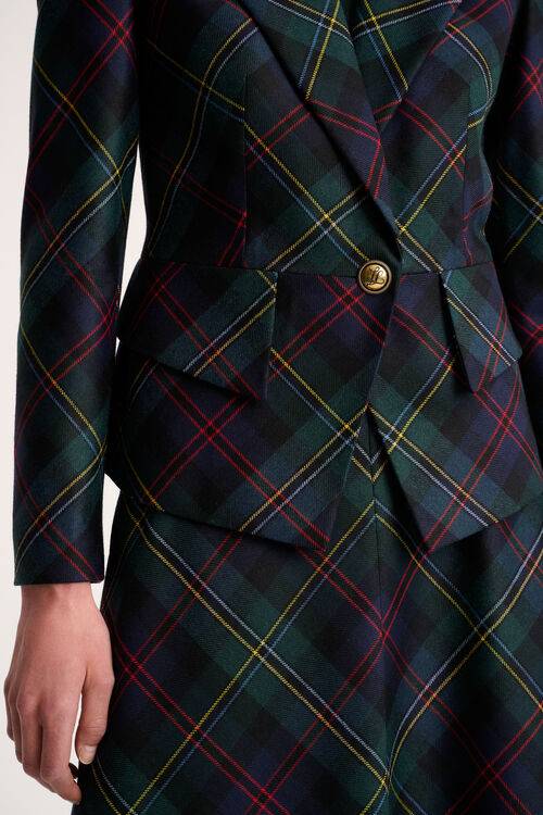 Luisa Spagnoli Soluzione - Blazer tartan Pezzi Unici