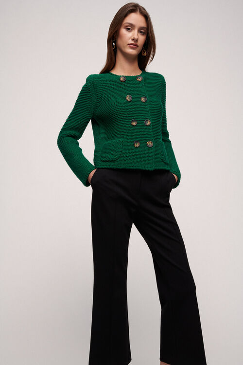 Luisa Spagnoli Mordente - Cardigan in lana Economico