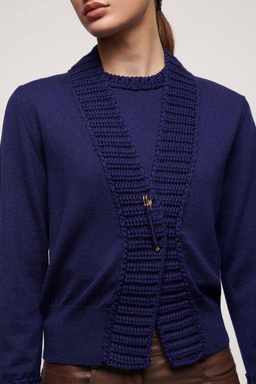 Luisa Spagnoli Modi - Cardigan in lana Outlet