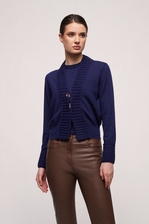 Luisa Spagnoli Modi - Cardigan in lana Outlet