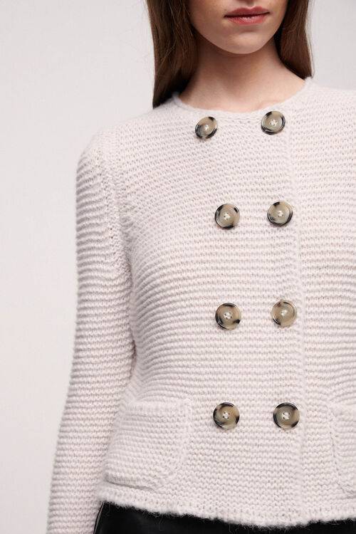 Luisa Spagnoli Mordente - Cardigan in lana Nuova