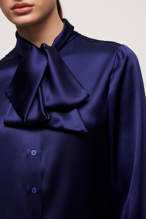 Luisa Spagnoli Lillibet - Camicia in seta Nuovo