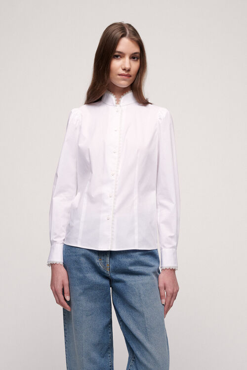 Luisa Spagnoli Lacrima - Camicia in cotone Promozione