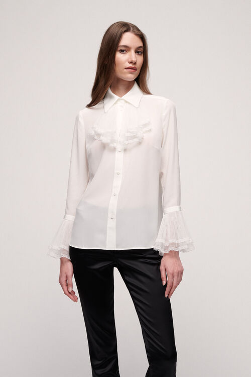 Luisa Spagnoli Laghetto - Camicia in seta Negozi Online