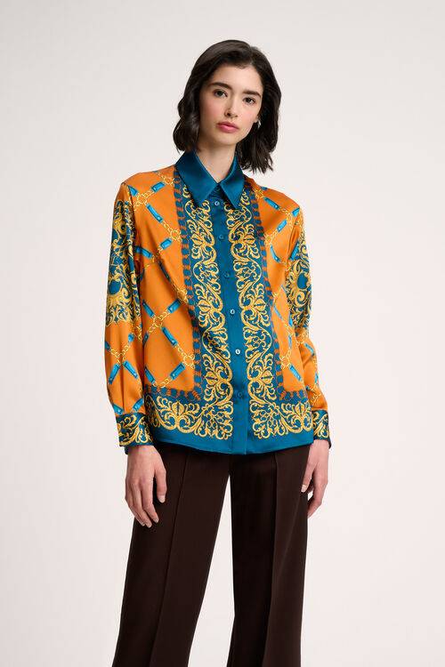 Luisa Spagnoli Larissa - Camicia in pura seta Promozione Limitata