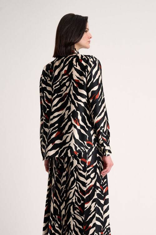 Luisa Spagnoli Lenza - Camicia animalier Convenienza