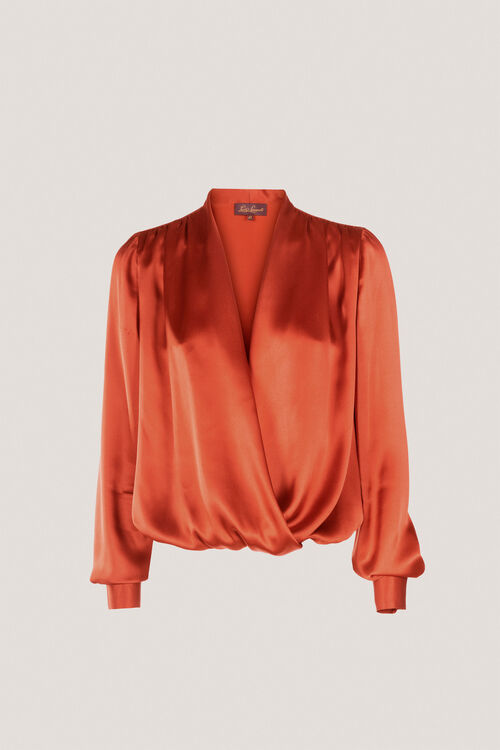 Luisa Spagnoli Lancetta - Camicia in seta Sconto