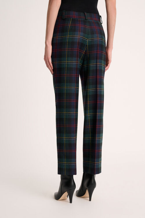 Luisa Spagnoli Ortaggio - Pantaloni tartan In Vendita