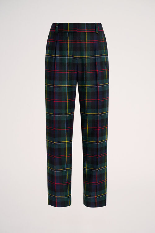 Luisa Spagnoli Ortaggio - Pantaloni tartan In Vendita