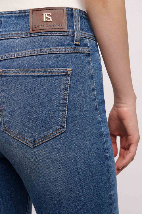 Luisa Spagnoli Oberg - Jeans modello flare Prezzo basso