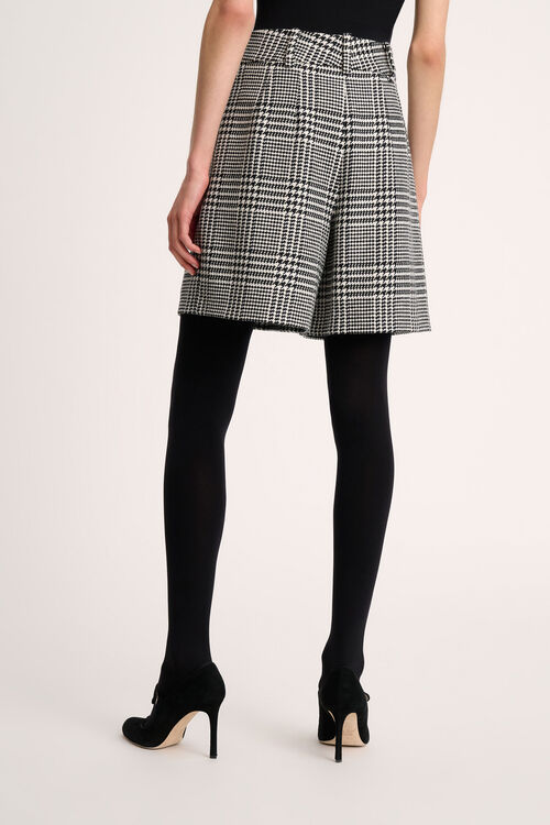 Luisa Spagnoli Otilia - Bermuda pied-de-poule Promozione