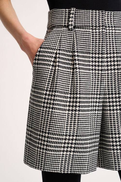 Luisa Spagnoli Otilia - Bermuda pied-de-poule Promozione