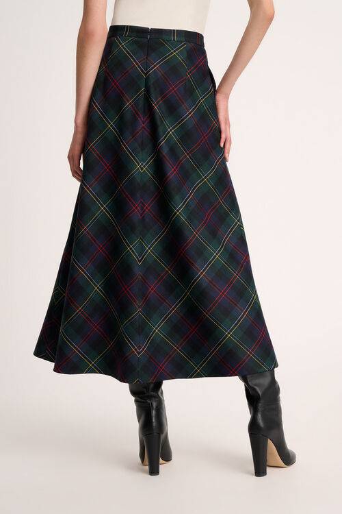 Luisa Spagnoli Furetto - Gonna tartan Only for today