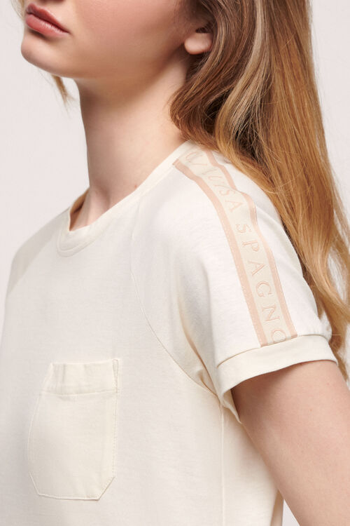 Luisa Spagnoli Lunar - T-shirt in cotone 2025