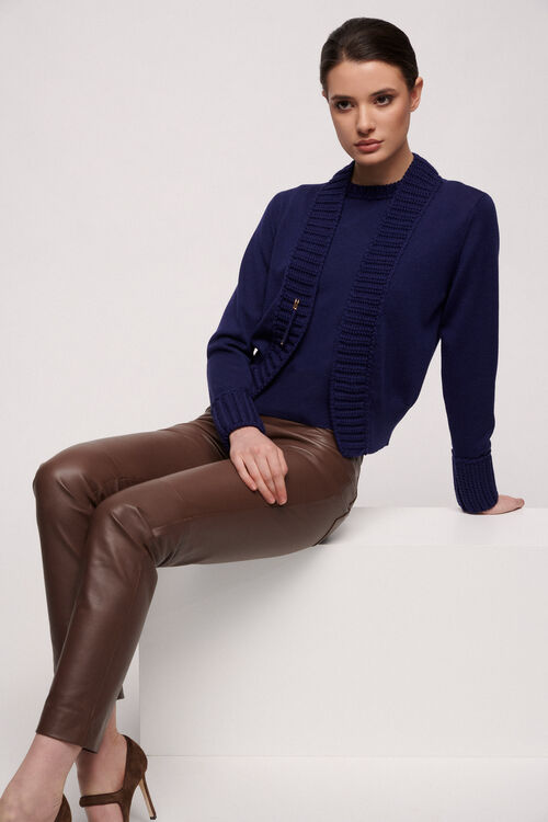 Luisa Spagnoli Mini - Top in lana Saldi