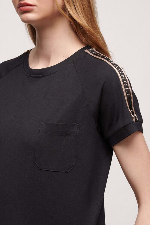 Luisa Spagnoli Lunar - T-shirt in cotone Vendita Calda