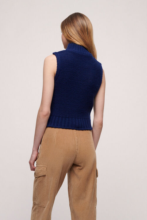 Luisa Spagnoli California - Top in lana Saldi Di Fabbrica