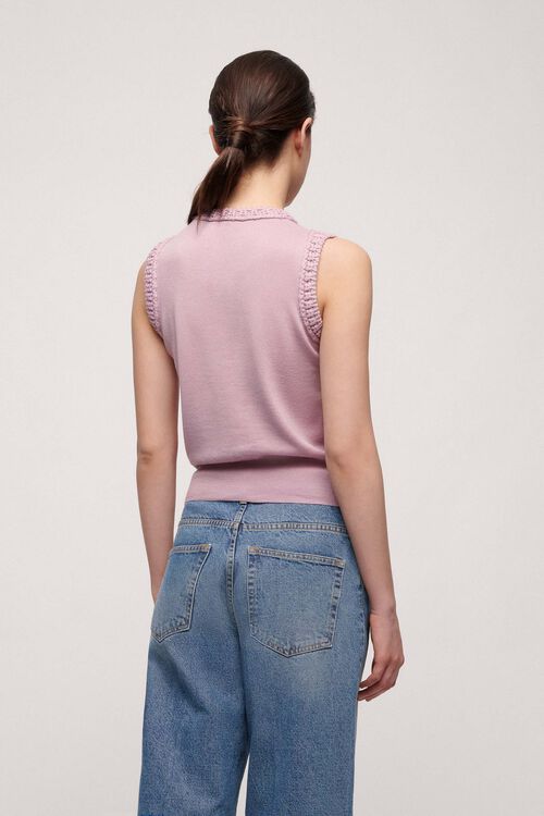 Luisa Spagnoli Mini - Top in lana In Saldo