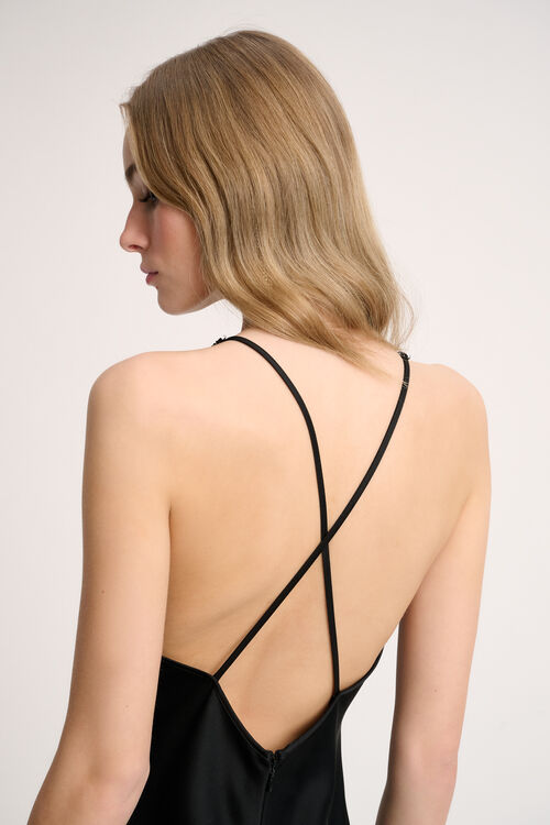 Luisa Spagnoli Gesso - Abito longuette elegante Acquista Ora