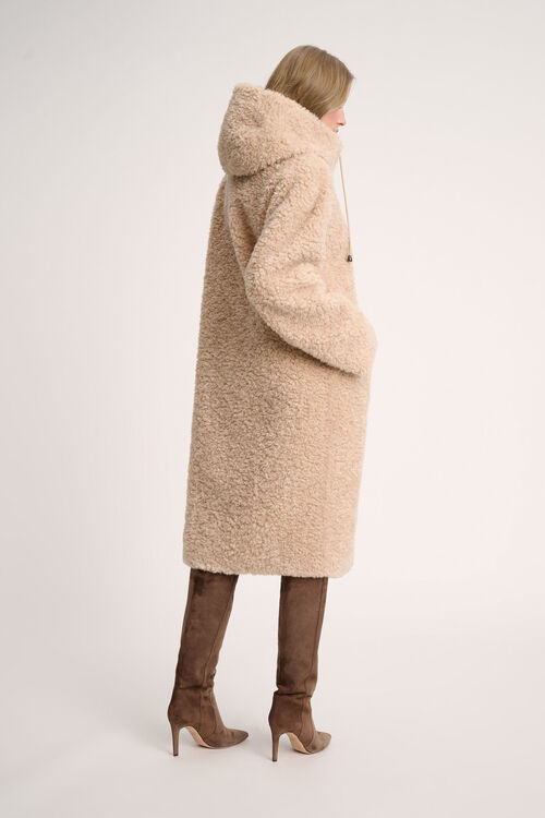 Luisa Spagnoli Serra - Cappotto teddy Vendite Flash
