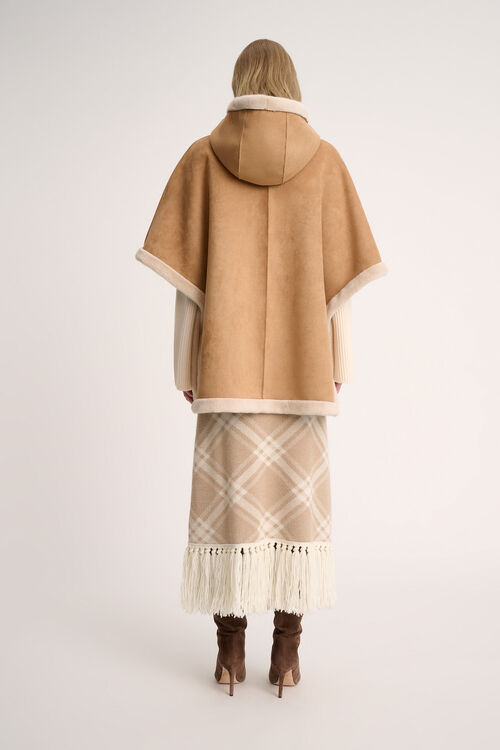 Luisa Spagnoli Spray - Mantella dettagli faux fur Vendite stagionali