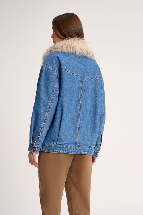 Luisa Spagnoli Scialuppa - Giubbotto in denim Offerte esclusive