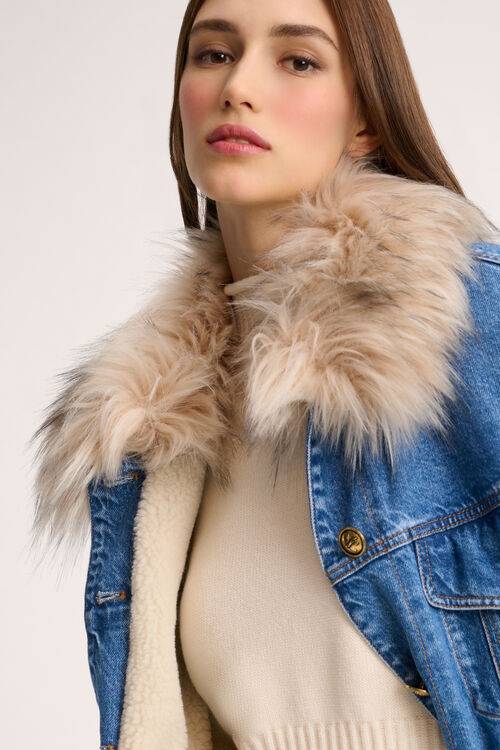 Luisa Spagnoli Scialuppa - Giubbotto in denim Offerte esclusive