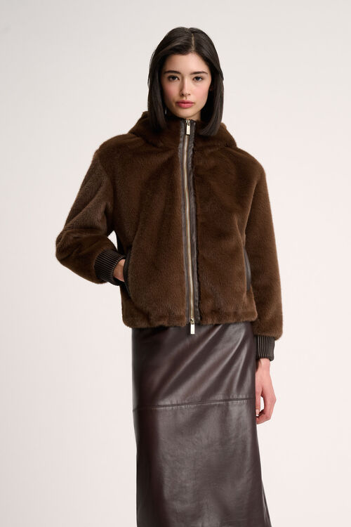 Luisa Spagnoli Scheggia - Giubbotto faux fur Shopping Online