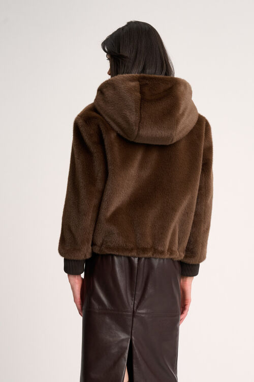 Luisa Spagnoli Scheggia - Giubbotto faux fur Shopping Online