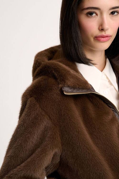 Luisa Spagnoli Scheggia - Giubbotto faux fur Shopping Online