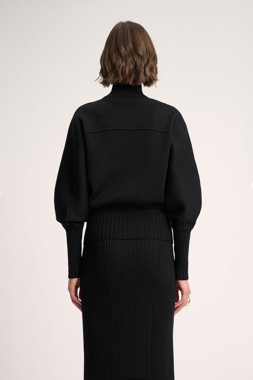 Luisa Spagnoli Merlo - Giacca bomber in maglia Moda