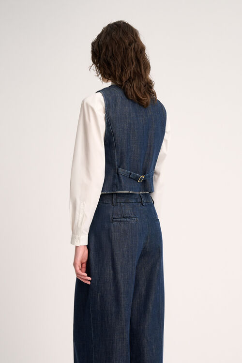 Luisa Spagnoli Scudiero - Gilet in denim Italy
