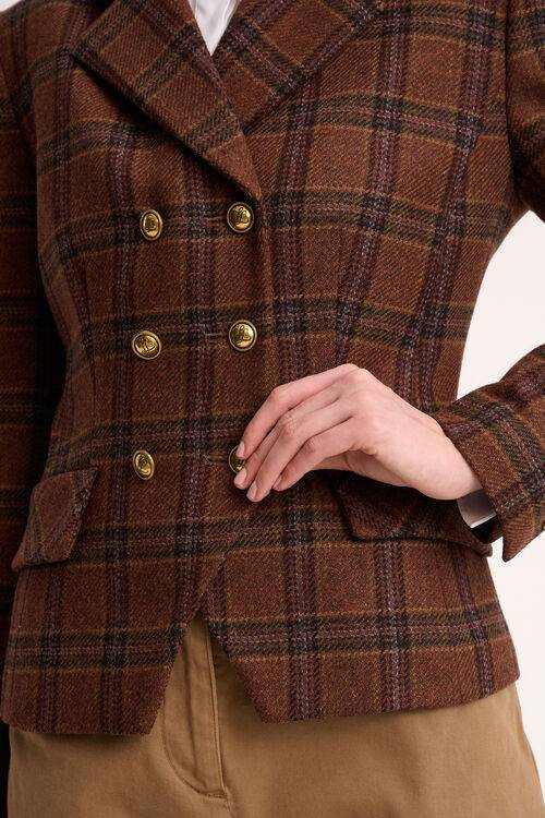 Luisa Spagnoli Suoneria - Giacca tartan Spedizione Gratuita