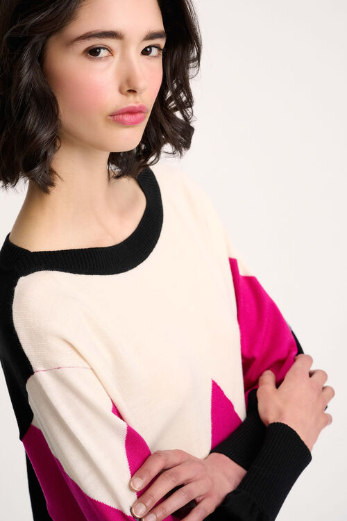 Luisa Spagnoli Magneti - Pullover a rombi Sottocosto