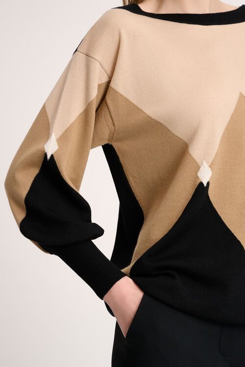 Luisa Spagnoli Magneti - Pullover a rombi Convenienza