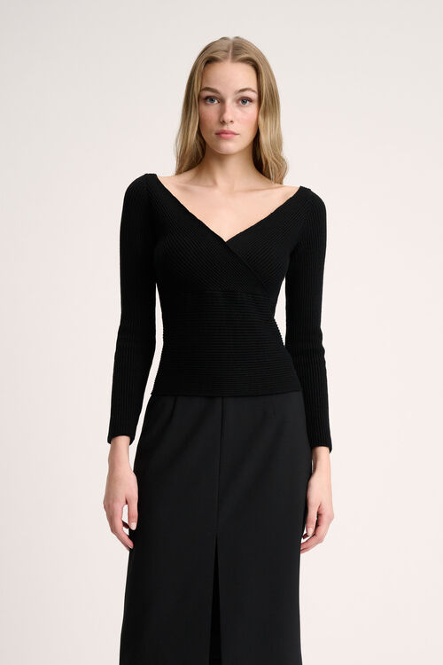 Luisa Spagnoli Momenti - Pullover con scollo a V Online