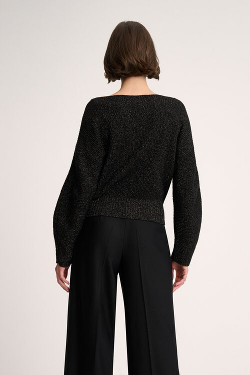 Luisa Spagnoli Caiman - Pullover lurex Saldi Di Fabbrica