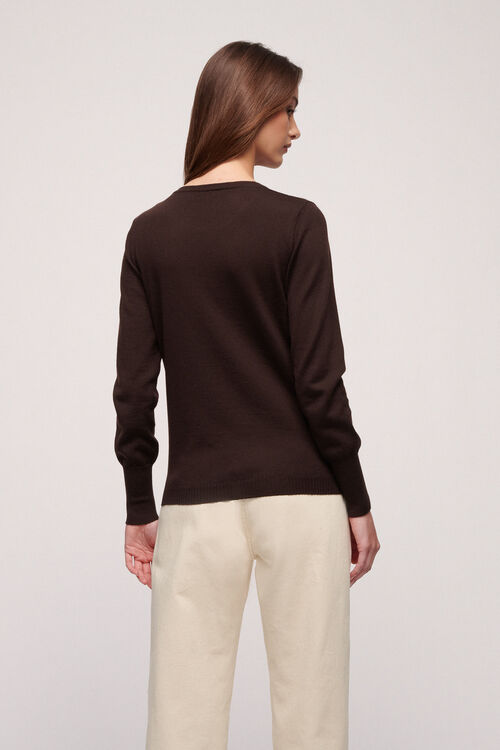 Luisa Spagnoli Mossa - Pullover in lana Promozione
