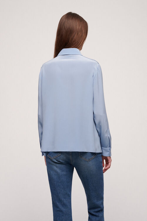 Luisa Spagnoli Limonaia - Camicia in seta Negozi Online