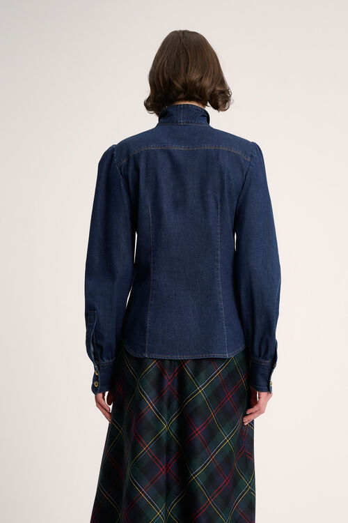Luisa Spagnoli Leonessa - Camicia in denim Sottocosto