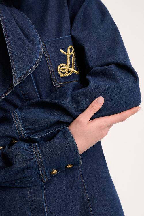 Luisa Spagnoli Leonessa - Camicia in denim Sottocosto