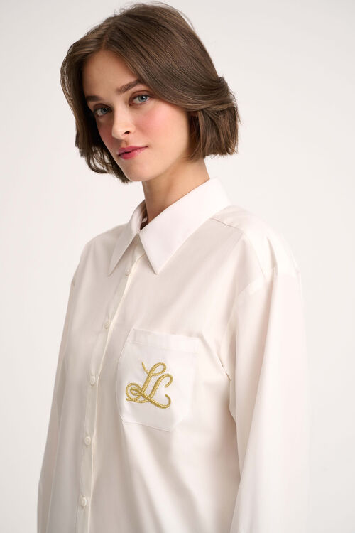Luisa Spagnoli Legenda - Camicia ricamata Presa