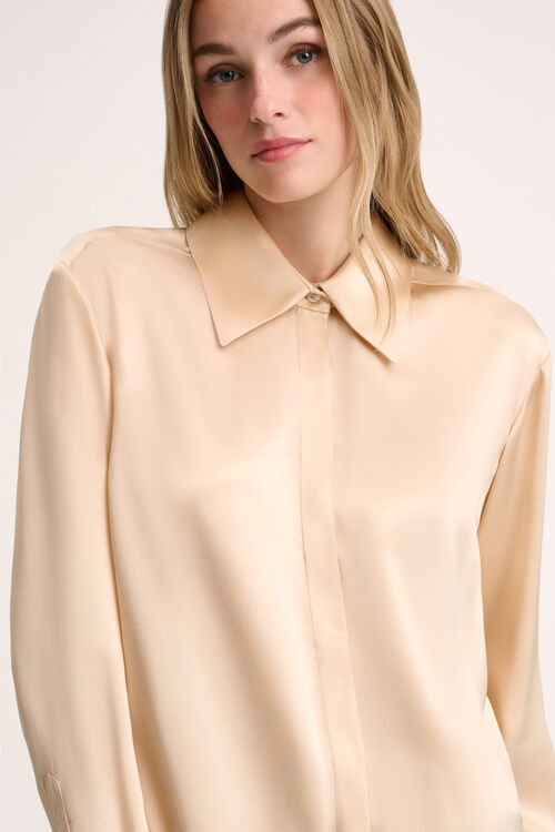 Luisa Spagnoli Levriero - Camicia in seta In Vendita