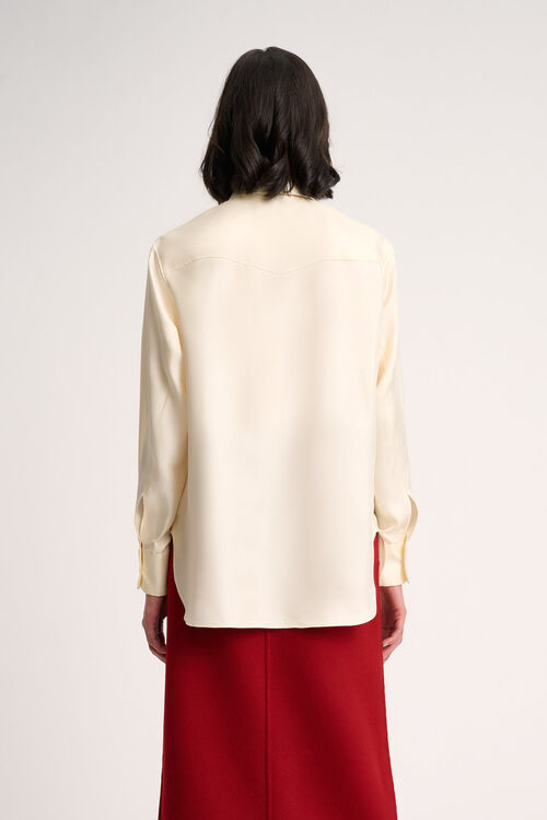 Luisa Spagnoli Lecita - Camicia in seta - Fashion Show Offerte